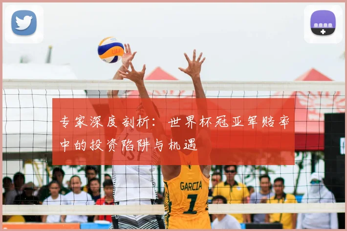 专家深度剖析：世界杯冠亚军赔率中的投资陷阱与机遇
