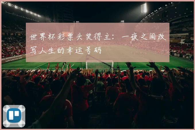 世界杯彩票头奖得主：一夜之间改写人生的幸运号码