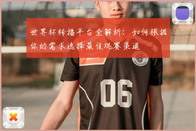 世界杯转播平台全解析：如何根据你的需求选择最佳观赛渠道