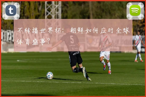 不转播世界杯：朝鲜如何应对全球体育盛事？